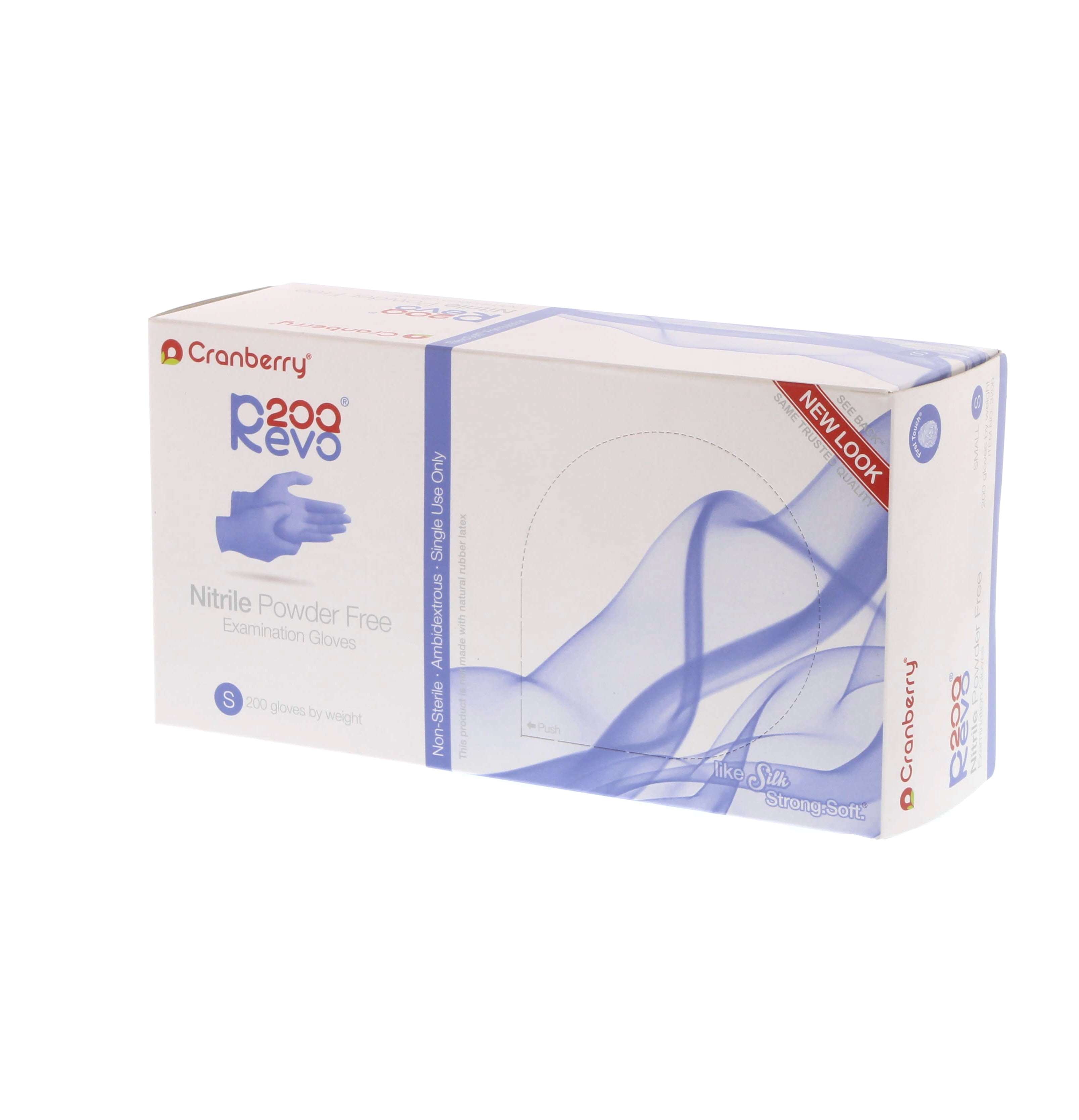 Cranberry 3206 R200 Nitrile Examination Gloves Powder Free Small 200/Bx Cranberry 3206 R200 Nitrile Examination Gloves Powder Free Small 200/Bx